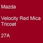 Preview: Mazda, Velocity Red Mica Tricoat, 27A.